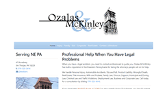 Desktop Screenshot of ozalasmckinley.com