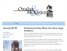 Tablet Screenshot of ozalasmckinley.com